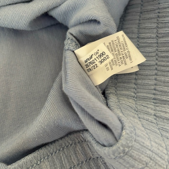 Aerie Groove On Zip Up Crop Jacket Size L Blue - Picture 9 of 14